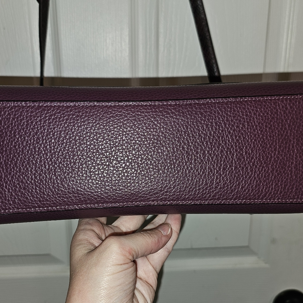 Coach NWT Boysenberry Lane Carryall Satchel - Picture 11 of 16